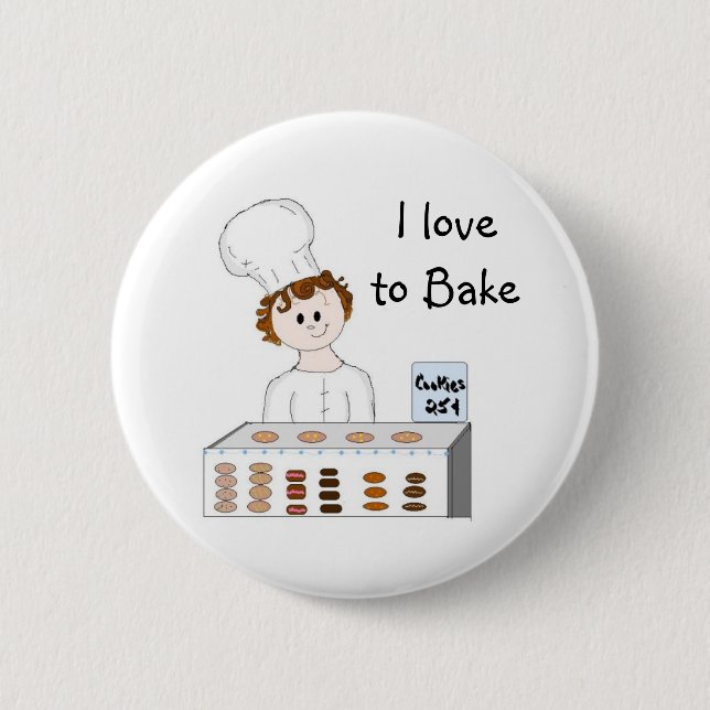 Badge Rond 5 Cm Cuisine (Devant)