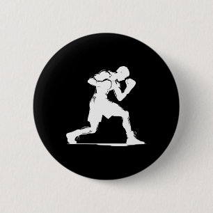 Badge Rond 5 Cm Cuisinier Boxeur Guy