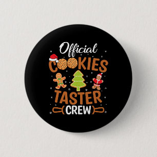 Badge Rond 5 Cm Cuisinier officiel pâtissier boulanger de Noël