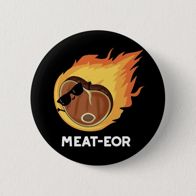 Badge Rond 5 Cm Cuisson de viande ou de viande amusante Cuisson de (Devant)