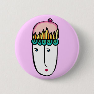 Badge Rond 5 Cm cuite au cupcake