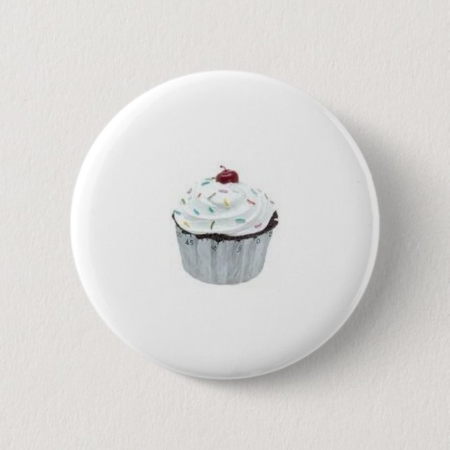 Badge Rond 5 Cm cupcake (Devant)