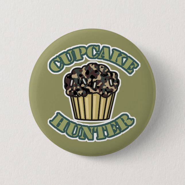 Badge Rond 5 Cm Cupcake Hunter (Devant)