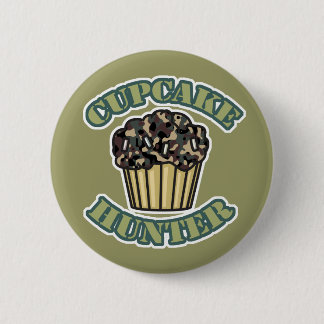 Badge Rond 5 Cm Cupcake Hunter