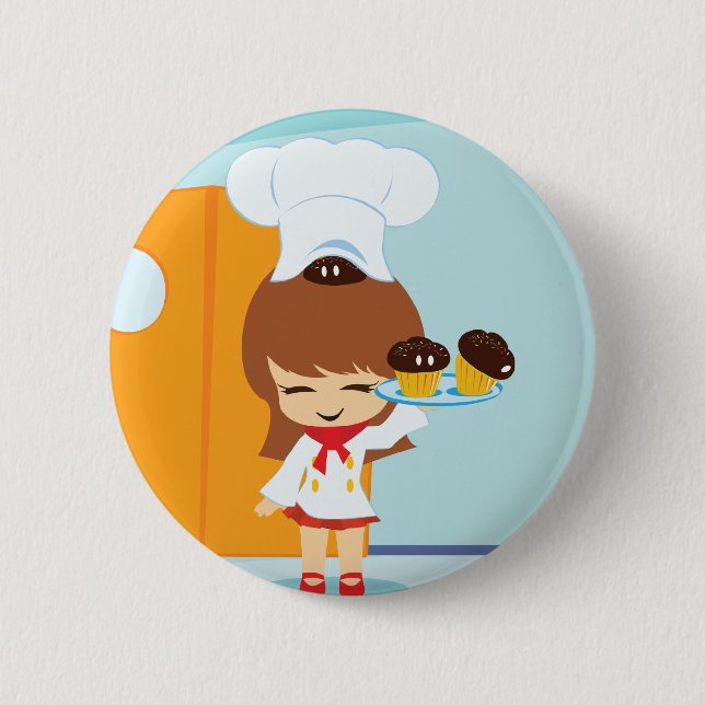 Badge Rond 5 Cm Cupcakes (Devant)