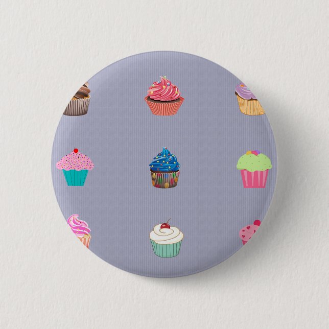 Badge Rond 5 Cm Cupcakes (Devant)