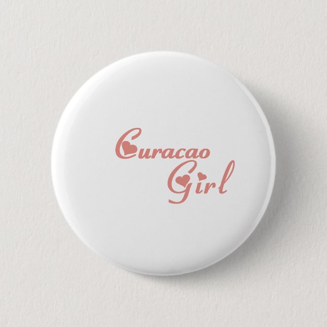 Badge Rond 5 Cm Curaçao (Devant)