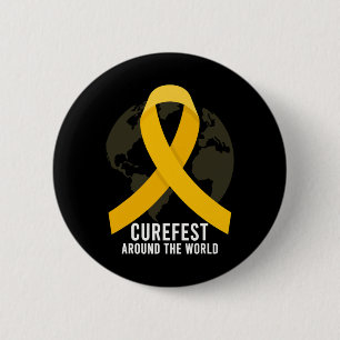 Badge Rond 5 Cm Curefest autour du monde Journée de sensibilisatio