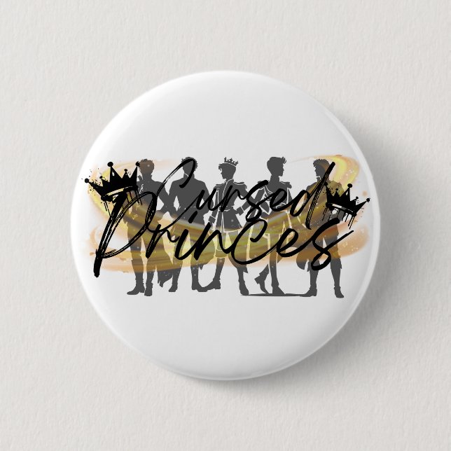 Badge Rond 5 Cm Cursed Princes Hat (Devant)