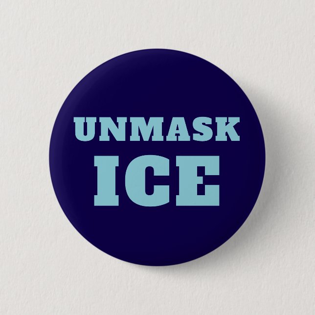 Badge Rond 5 Cm Custom Anti ICE Protest Signs (Devant)