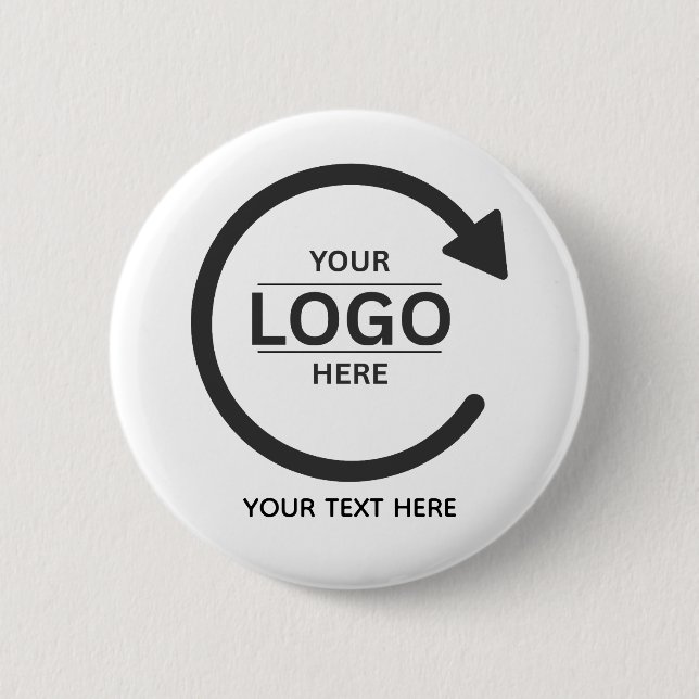 Badge Rond 5 Cm Custom Business Brand Logo (Devant)
