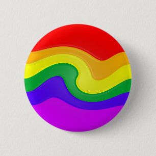 Badge Rond 5 Cm Customisez ce remous d'arc-en-ciel