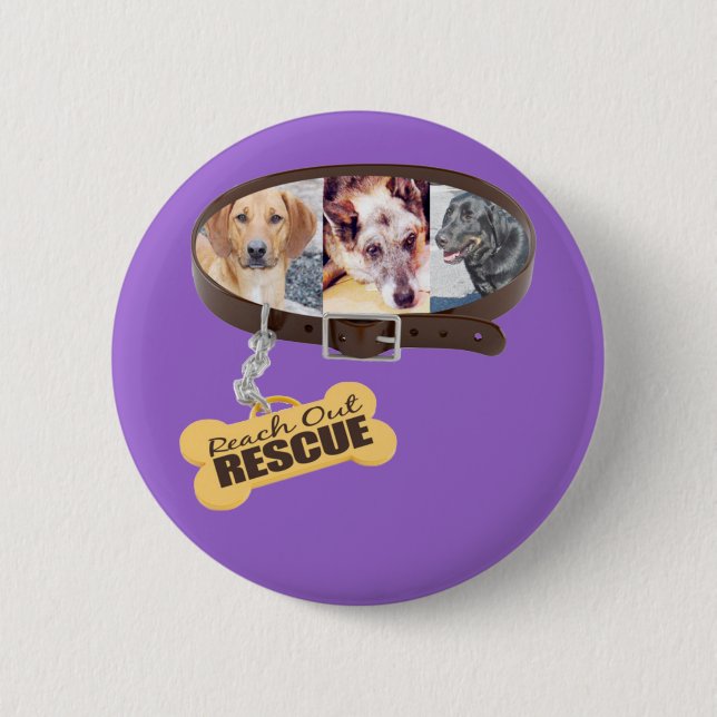 Badge Rond 5 Cm Customisez la couleur d'arrière - plan ! Bouton de (Devant)