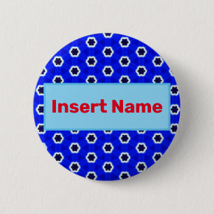 Badge Rond 5 Cm Customized Name Tag Pin Button
