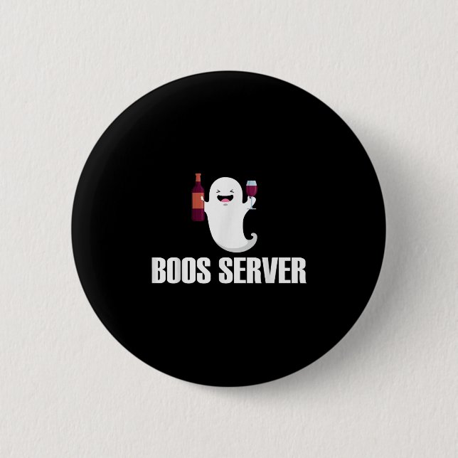 Badge Rond 5 Cm Cute Boo (Devant)