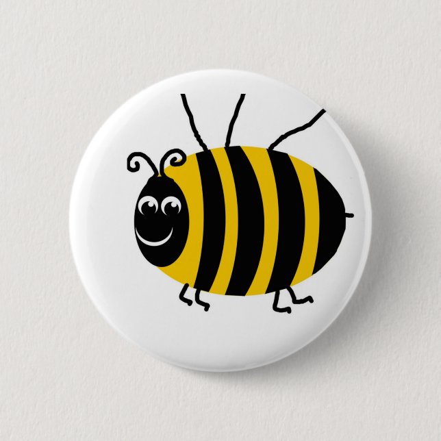Badge Rond 5 Cm Cute Ladybug (Devant)