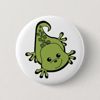 Badge Rond 5 Cm Cute Lil' Lizard