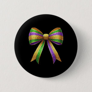 Badge Rond 5 Cm Cute Mardi Gras Gras Coquette Gros Mardi Enfants F