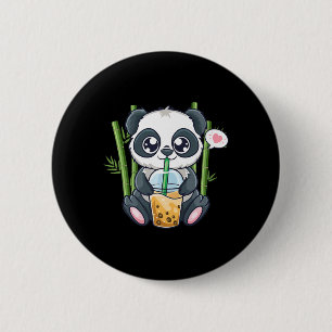 Badge Rond 5 Cm Cute Panda Kawaii Anime Otaku Bubla japonaise Boba