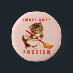 Badge Rond 5 Cm Cute Retro Kitten - Balayer le fascisme<br><div class="desc">Conception de vêtements anti-fascisme et d'activisme démocratique à partir de PolitiClothes.com Parcourez les conceptions sur les cadeaux anti-fascistes, pro-démocratie et activisme libéral, y compris les T-shirts anti-fascistes, les Stickers anti-fascistes, les boutons anti-fascistes, les Signes anti-fascistes, les Sweat - shirts à capuche anti-fascistes, les Cartes anti-fascistes, les Posters anti-fascistes, Stickers anti-fascistes...</div>