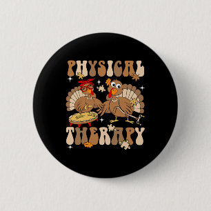 Badge Rond 5 Cm Cute Turquie Physique Thérapie Pt Pta Automne Ie
