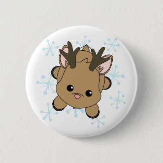 Badge Rond 5 Cm Cutie Deer