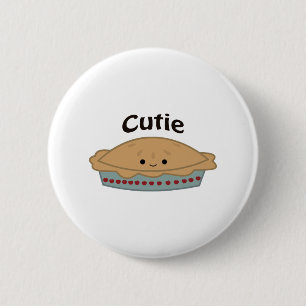 Badge Rond 5 Cm Cutie Pie