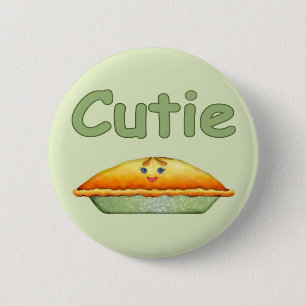 Badge Rond 5 Cm Cutie Pie