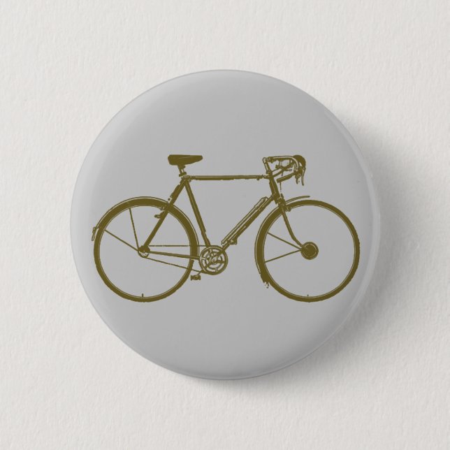 Badge Rond 5 Cm cycle bicycle (Devant)