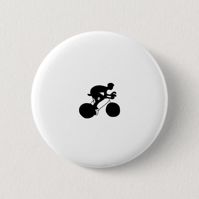 Badge Rond 5 Cm Cyclisme (Devant)