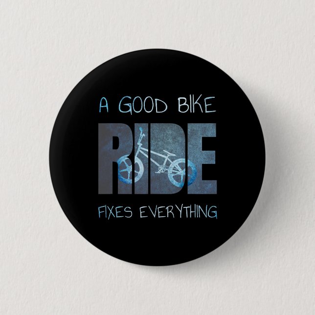 Badge Rond 5 Cm Cyclisme BMX et vélo (Devant)
