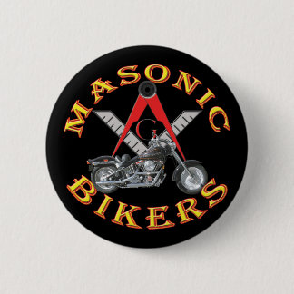 Badge Rond 5 Cm Cyclistes maçonniques
