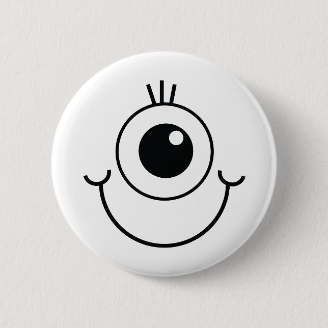 Badge Rond 5 Cm Cyclopes Magellan (Devant)