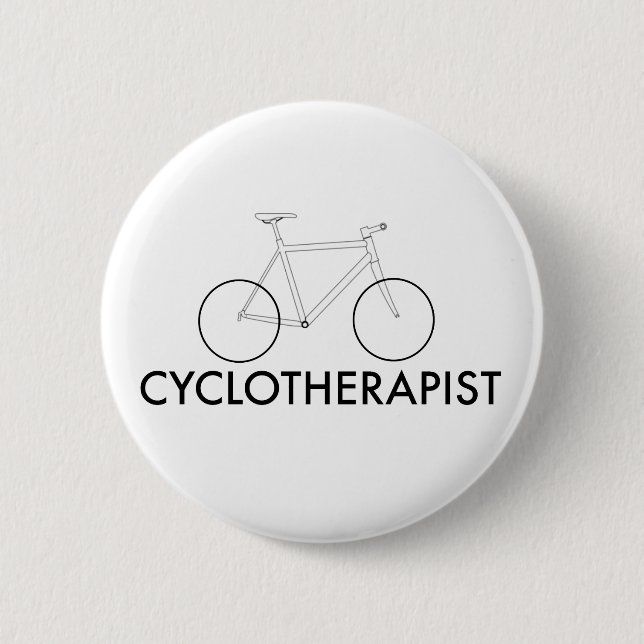 Badge Rond 5 Cm Cyclotherapist (Devant)