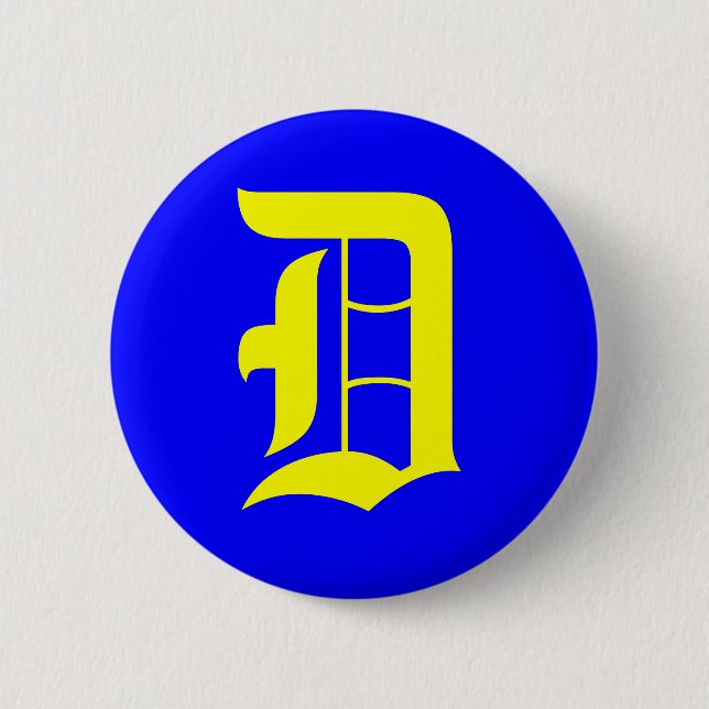 BADGE ROND 5 CM D - ANCIEN ANGLAIS (Devant)