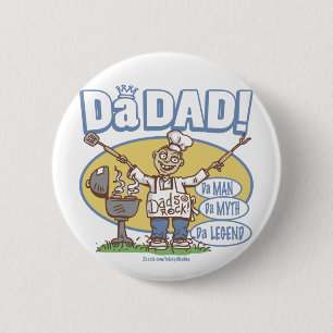 Badge Rond 5 Cm Da_dad_zazzle