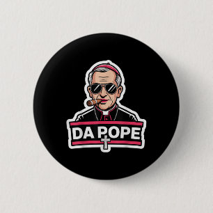 Badge Rond 5 Cm Da Pape Leo Xiv Pape chrétien Robert Prevost Funn