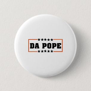 Badge Rond 5 Cm Da Pope De L'Amérique Chicago Pape Leo Xiv Provost