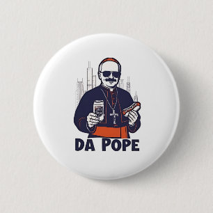Badge Rond 5 Cm Da Pope Leo XIV Vatican 4 juillet USA