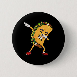 Badge Rond 5 Cm Dabbing Taco Cinco De Mayo Drôle Mexicain Dab Boys