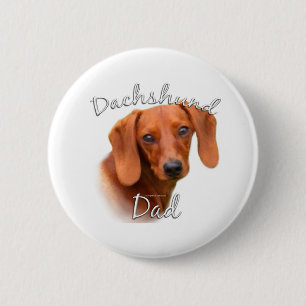 Badge Rond 5 Cm Dachshund Papa 2