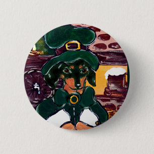 Badge Rond 5 Cm Dachshunds