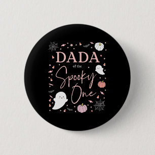 Badge Rond 5 Cm Dada Du Éffrayant One Girl Premier Anniversaire Pi