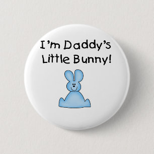 BADGE ROND 5 CM DADDYBUNNYPINK