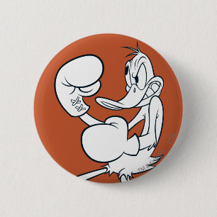 Badge Rond 5 Cm DAFFY DUCK™ Boxing