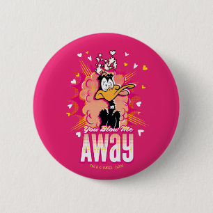 Badge Rond 5 Cm DAFFY DUCK™ - Vous me soufflez