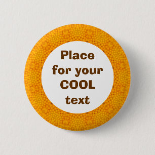 Badge Rond 5 Cm Daisy Mandala Modèle 09
