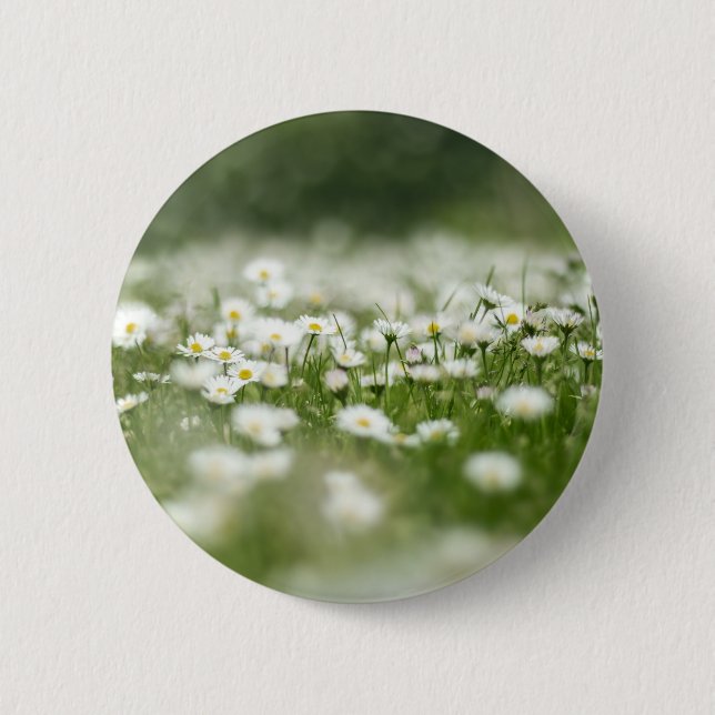 Badge Rond 5 Cm Daisy Meadow (Devant)
