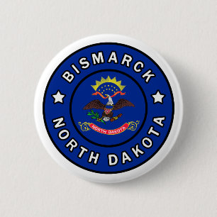 Badge Rond 5 Cm Dakota de Bismarck