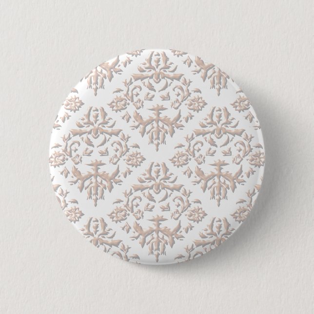 Badge Rond 5 Cm Damas 3D (Devant)